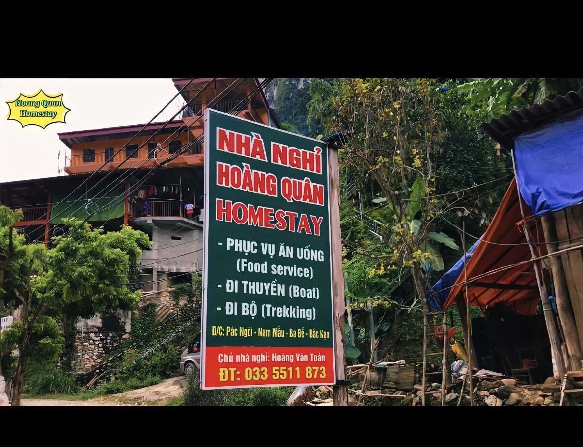 Hoang Quan Homestay Ba Be Exteriör bild